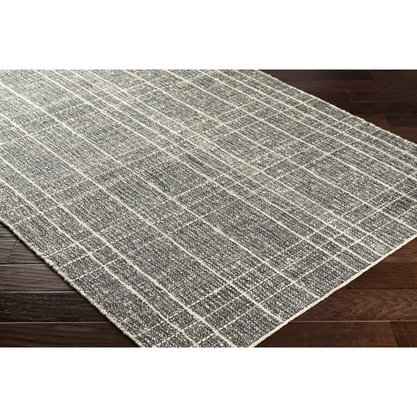 Gracie Oaks Naweed Handmade Flatweave Gray Rug Wayfair